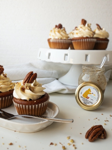 Dýňové cupcakes s medem